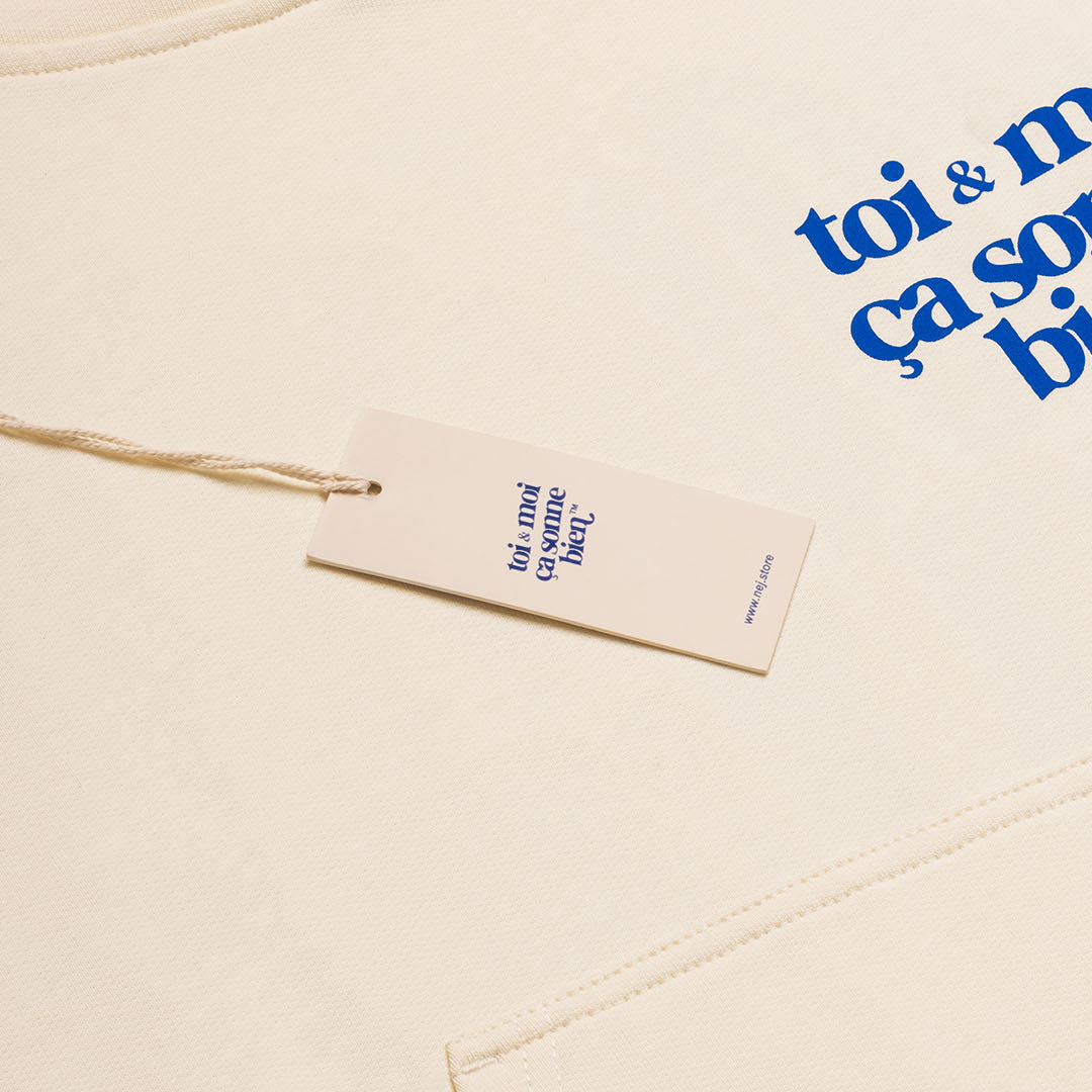 SWEAT - POUPIYA CLUB (Beige)